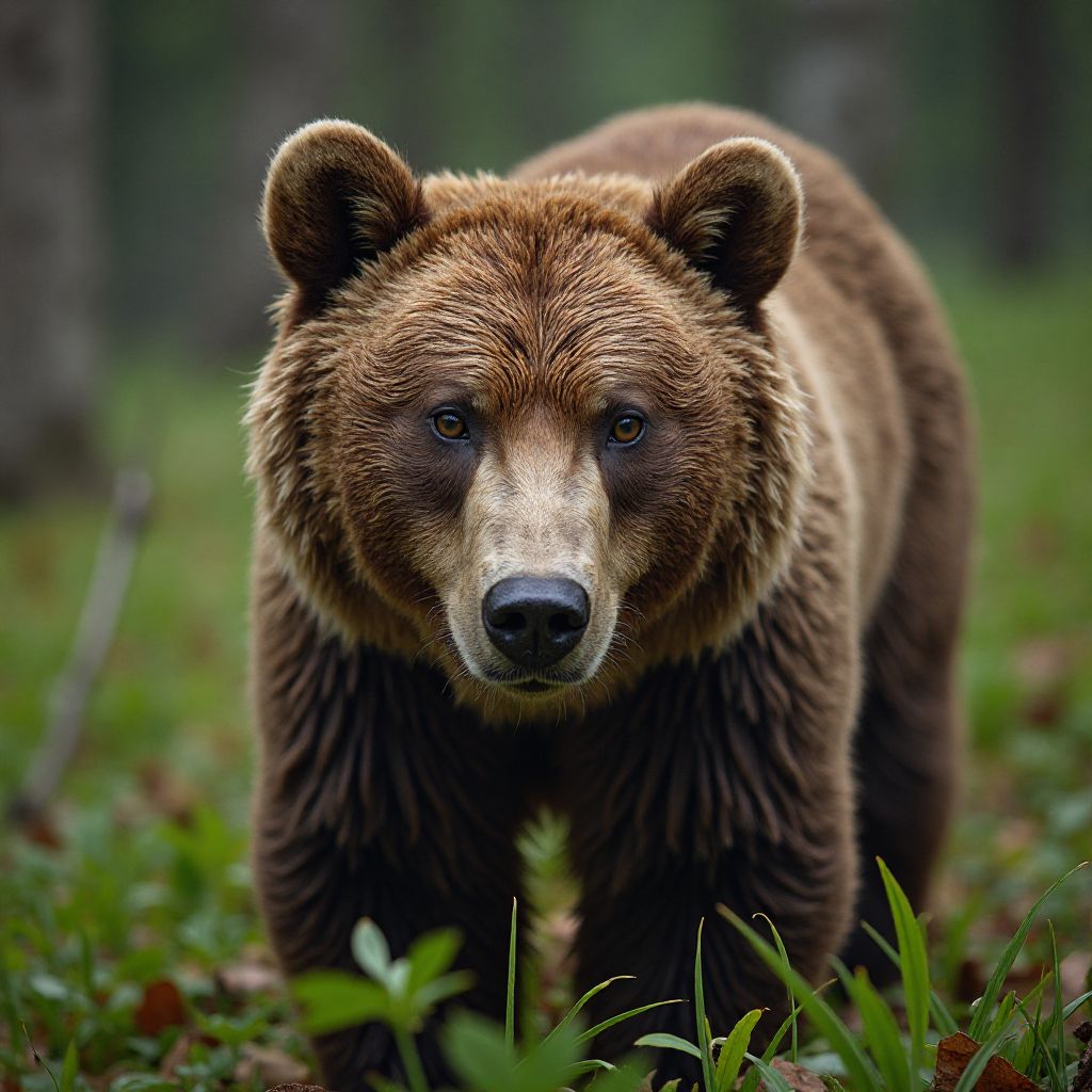 Romanian brown bear